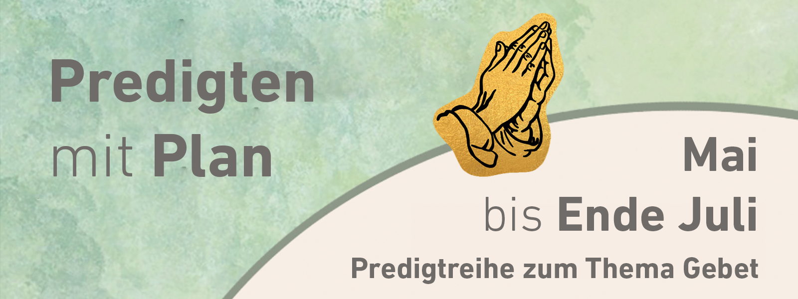 Predigten mit Plan