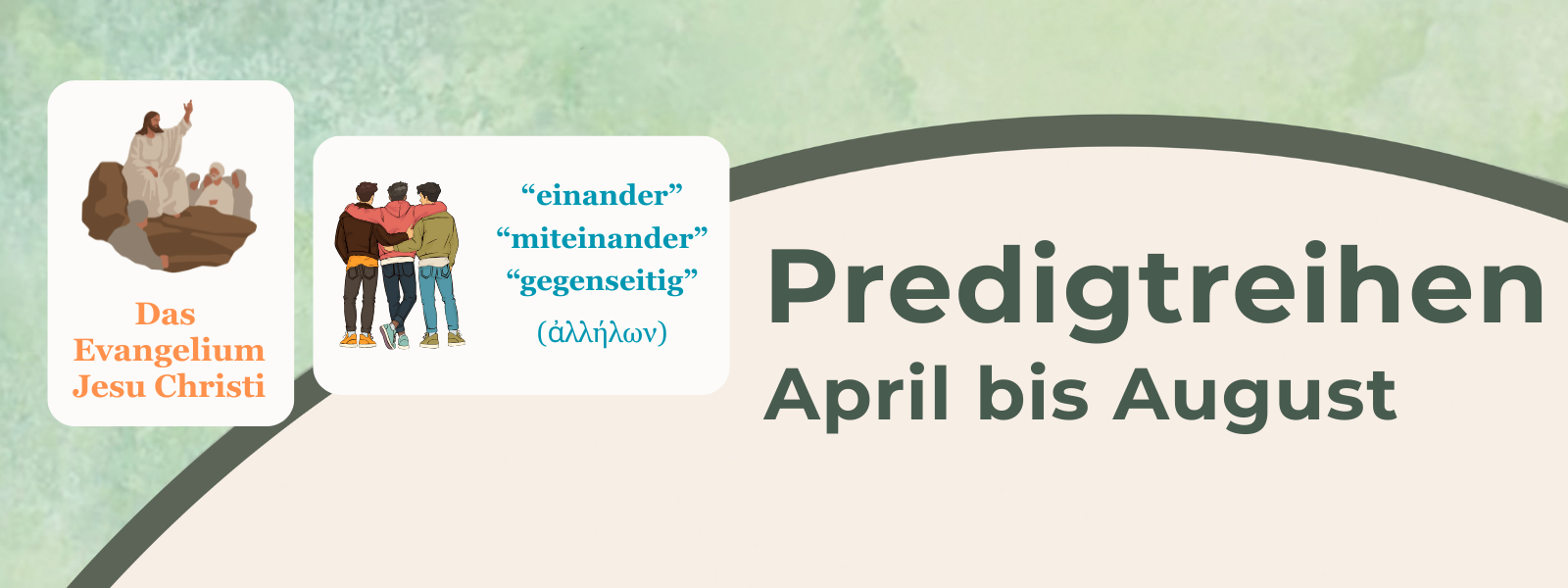 Predigten mit Plan